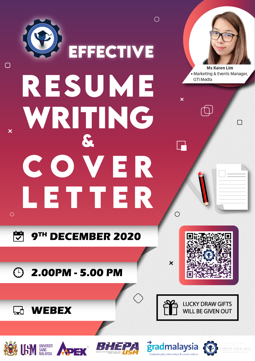 CF resume writing poster 2020 Whatsapp Insta