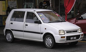 Perodua Kancil first generation front Kuala Lumpur